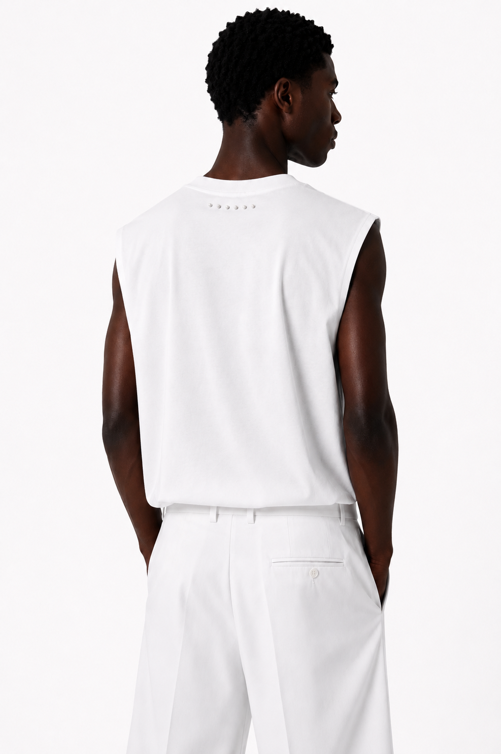 NO SLEEVE WHITE PEARL