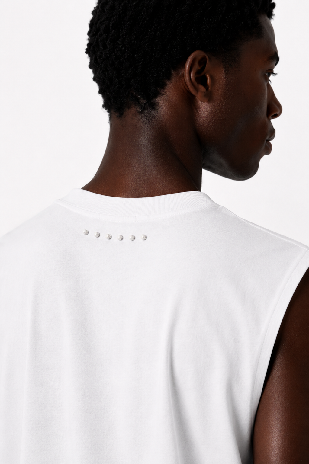 NO SLEEVE WHITE PEARL